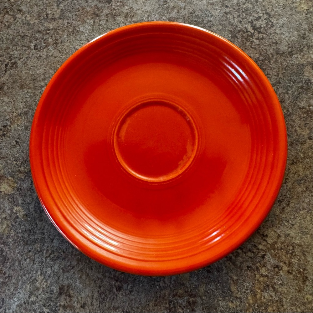 FiestaWare Orange 6” Saucer